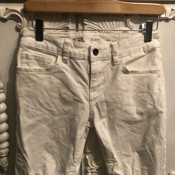 Vans White Cropped Skinny Jean - Picture 2 of 6